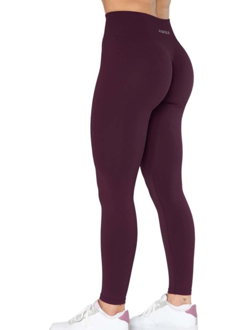 High Waist Seamless Scrunch Workout Leggings for Women - Athletic Gym Fitness